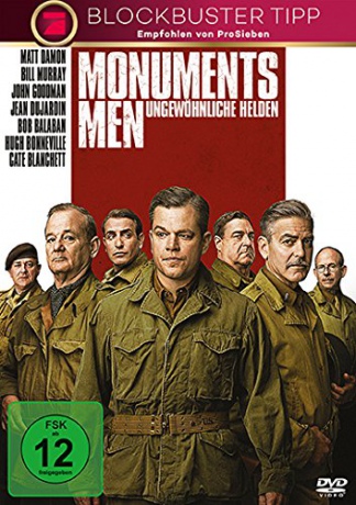 The Monuments Men (Obrońcy skarbów) [DVD]