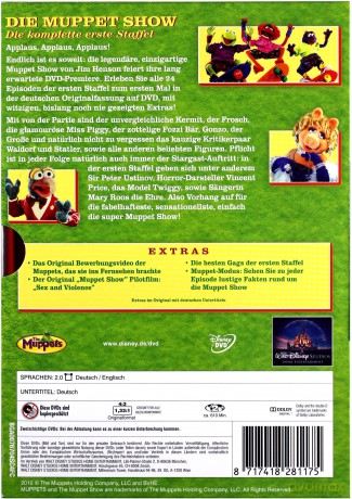 The Muppet Show Season 1 (Muppety Sezon 1) [4DVD]