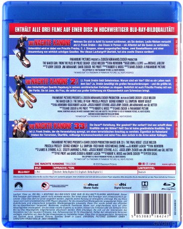 The Naked Gun 1-3 (Naga broń 1-3) [3xBlu-Ray]