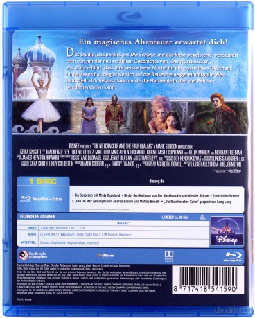 The Nutcracker and the Four Realms (Dziadek do orzechów i cztery królestwa) (Disney) [Blu-Ray]