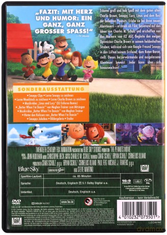 The Peanuts Movie (Fistaszki - wersja kinowa) [DVD]