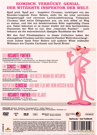 The Pink Panther Film-Collection (Różowa Pantera - Kolekcja) [5DVD]