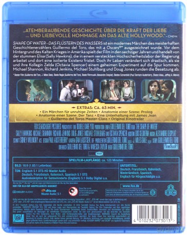The Shape of Water (Kształt wody) [Blu-Ray]
