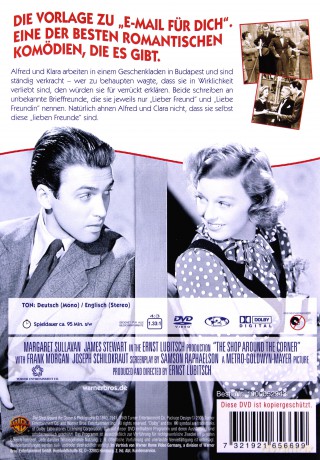 The Shop Around the Corner (Sklep za rogiem) [DVD]
