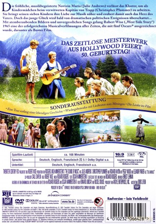 The Sound of Music (Dźwięki muzyki) [DVD]