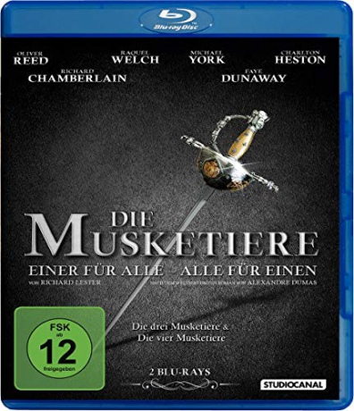 The Three Musketeers / The Four Musketeers (Trzej muszkieterowie / Czterej muszkieterowie) [Blu-Ray]
