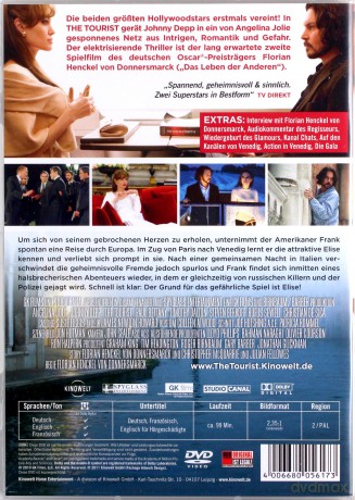 The Tourist (Turysta) [DVD]