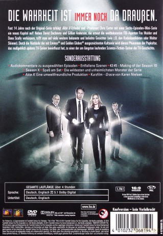 The X Files Season 10 (Z archiwum X Sezon 10) [3DVD]