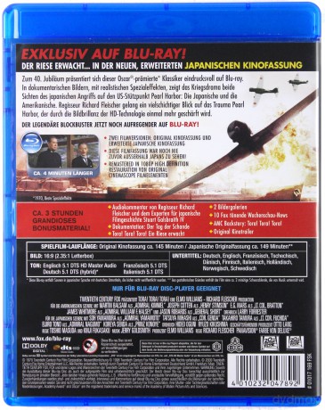 Tora! Tora! Tora! [Blu-Ray]