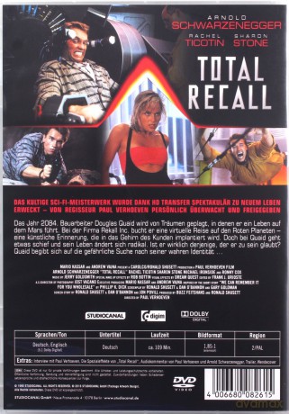 Total Recall (Pamięć absolutna) [DVD]