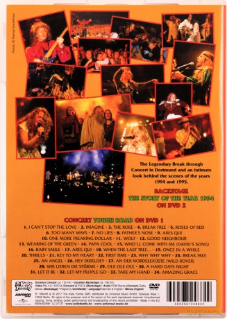 The Kelly Family: Tough Road: Live In Germany 1994 [2DVD]