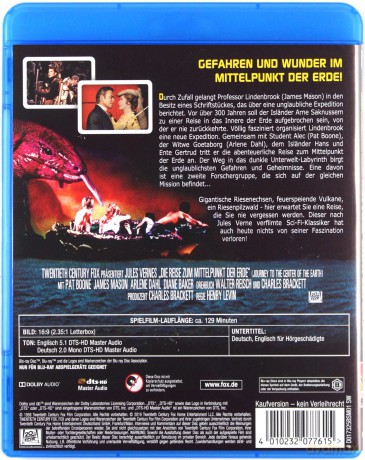 Journey to the Center of the Earth (Podróż do wnętrza Ziemi) [Blu-Ray]