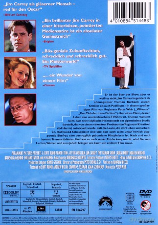 Truman Show [DVD]