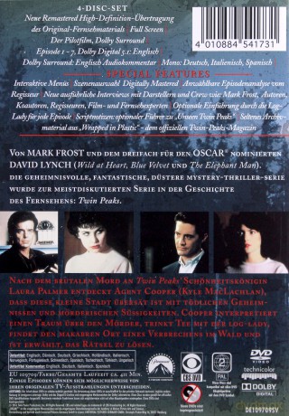 Twin Peaks Season 1 (Miasteczko Twin Peaks Sezon 1) [4DVD]