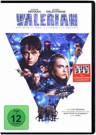 Valerian and the City of a Thousand Planets (Valerian i miasto tysiąca planet) [DVD]