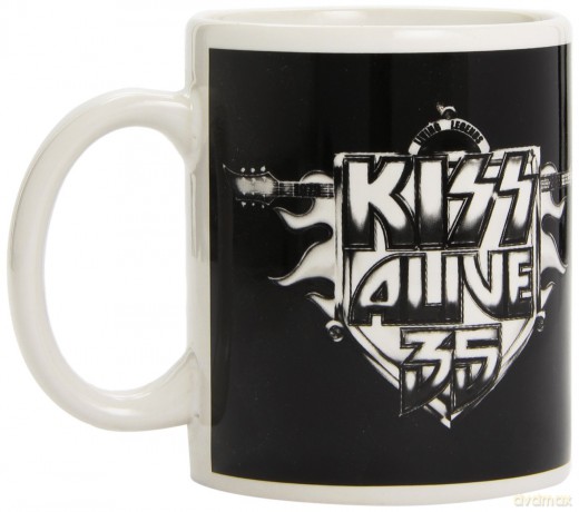 Kiss: Alive Boxed Mug, White [KUBEK]