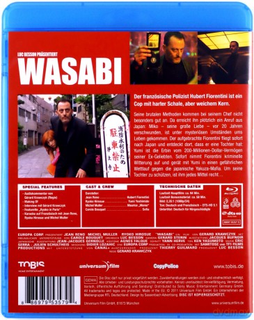 Wasabi (Wasabi - Hubert zawodowiec) [Blu-Ray]
