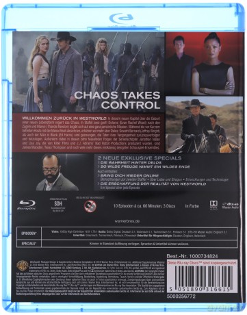 Westworld Sezon 2 [Blu-Ray]