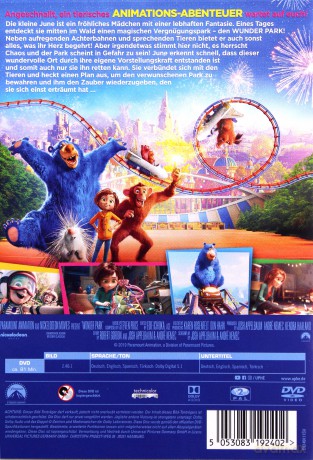 Wonder Park (Kraina cudów) [DVD]
