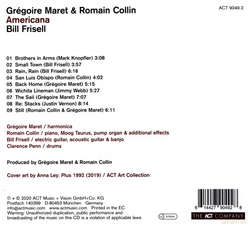 Gregoire Maret: Americana [CD]