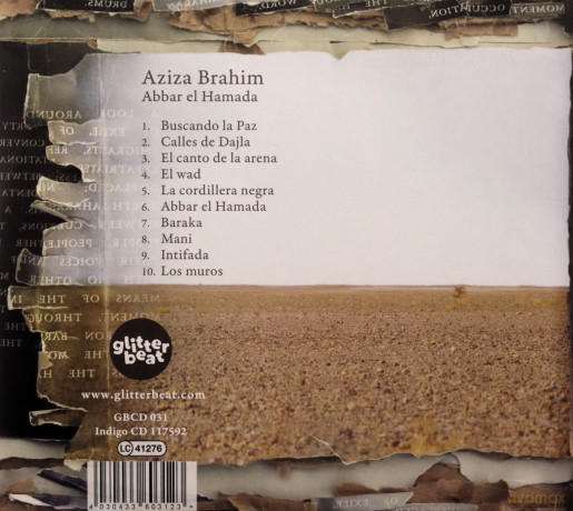 Aziza Brahim: Abbar El Hamada [CD]