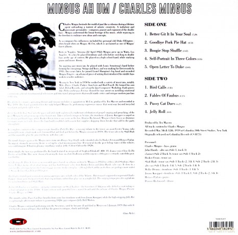 Charles Mingus: Ah Um (Coloured) [Winyl]