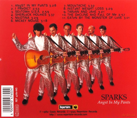 Sparks: Angst In My Pants [CD]