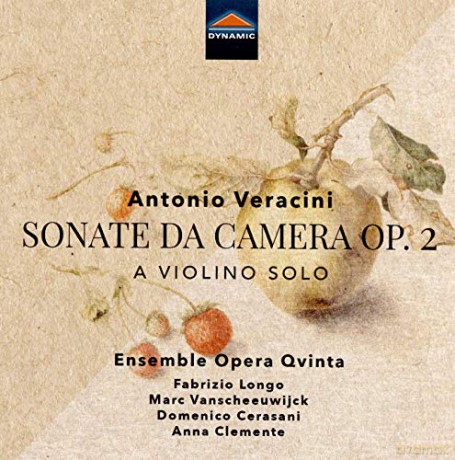 Ensemble Opera Qvinta: Antonio Veracini: Sonate Da Camera Op. 2 [CD]