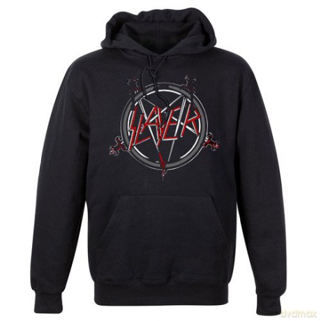 Slayer: Pentagram, Pulover Hoodie, Black (M) [BLUZA]