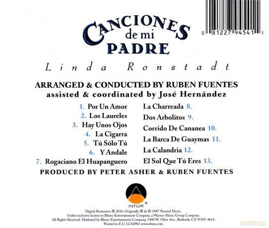 Linda Ronstadt: Canciones De Mi Padre [CD]