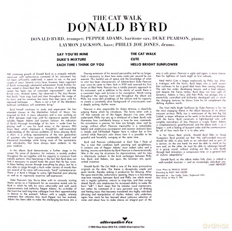 Donald Byrd: Cat Walk [Winyl]