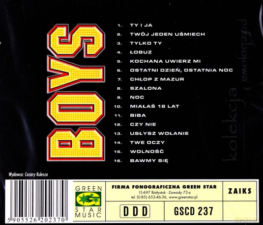 Boys: Przebojowa kolekcja [CD]