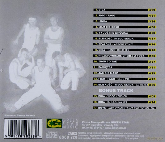 Boys: Biba [CD]