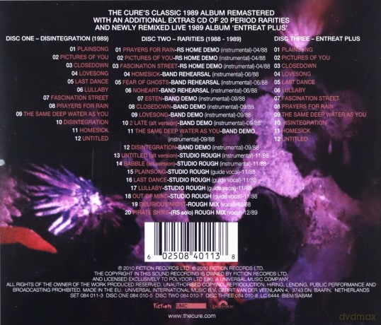 The Cure: Disintegration [3CD]