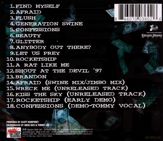 Motley Crue: Generation Swine [CD]