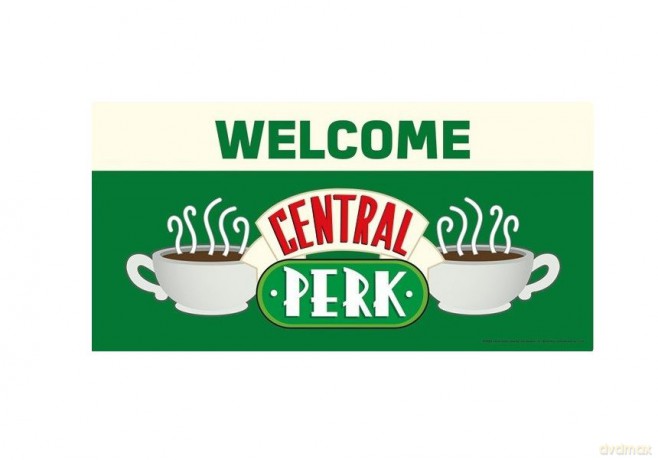 Friends: (Welcome To Central Perk) Metal Sign tabliczka metalowa