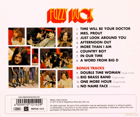 Fuzzy Duck: Fuzzy Duck [CD]