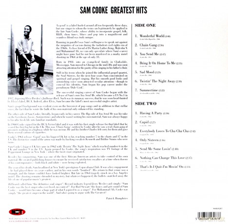 Sam Cooke: Greatest Hits (Electric Blue) [Winyl]