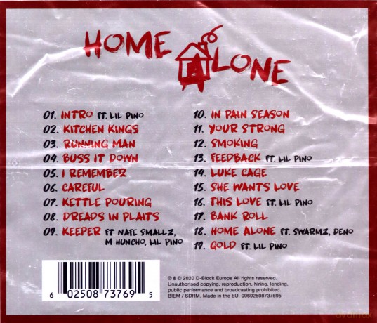 D-Block Europe: Home Alone [CD]