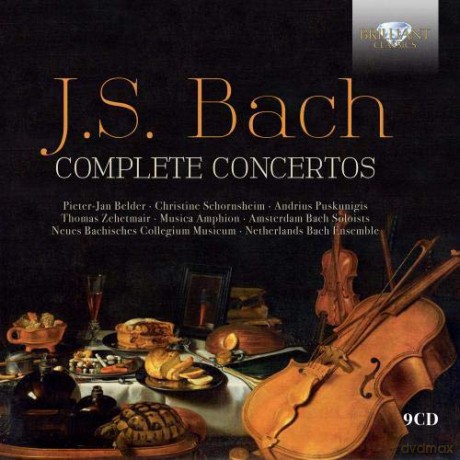 Zehetmair-Van Delft-Suske-Various: J.S. Bach: Complete Concertos [9CD]
