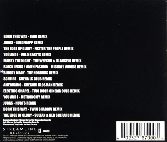 Lady Gaga: Born This Way - The Remix [CD]