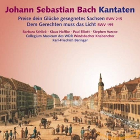 Js Bach Schlick Elliott Windsbacher: Kantaten Bwv 215195 [CD]