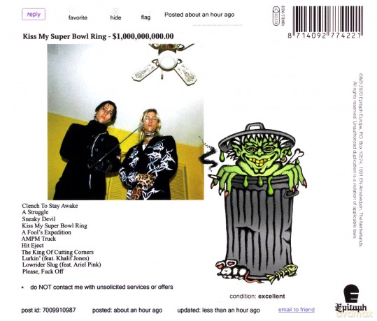 Garden: Kiss My Super Bowl Ring [CD]