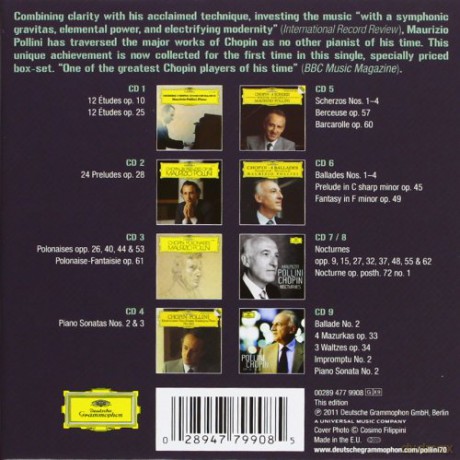 Maurizio Pollini: Chopin [9CD]