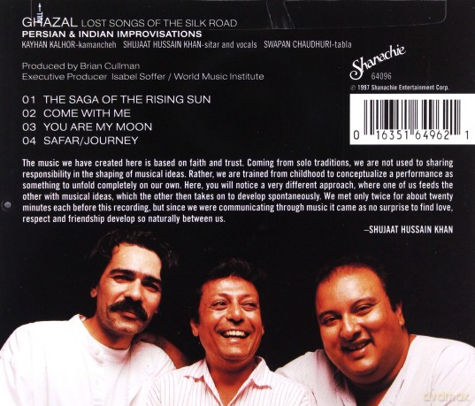 Ghazal: Lost Songs Of The Silk Road [CD]