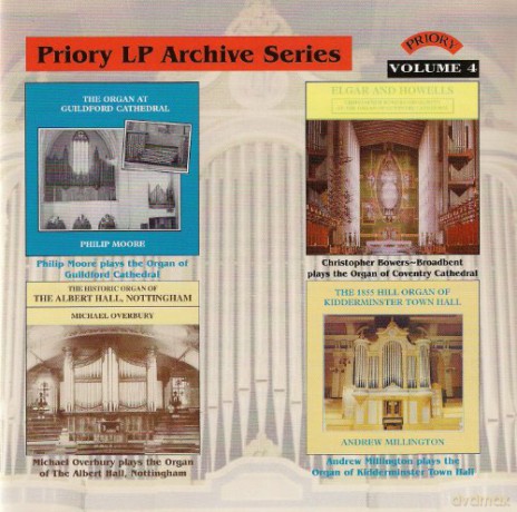 Andrew Millington: Lp Archive Series - 4 Organ Music From Kidderminster Town Hall [CD]