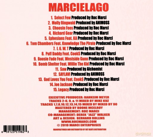 Roc Marciano: Marcielago [CD]