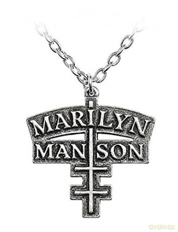 Marilyn Manson: Marilyn Manson Double Cross naszyjnik