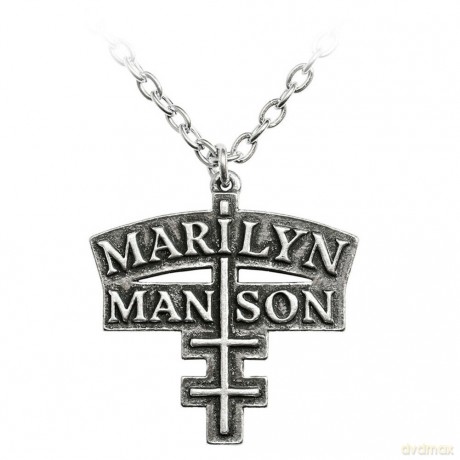Marilyn Manson: Marilyn Manson Double Cross naszyjnik