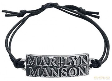 Marilyn Manson: Marilyn Manson Logo Bransoletka